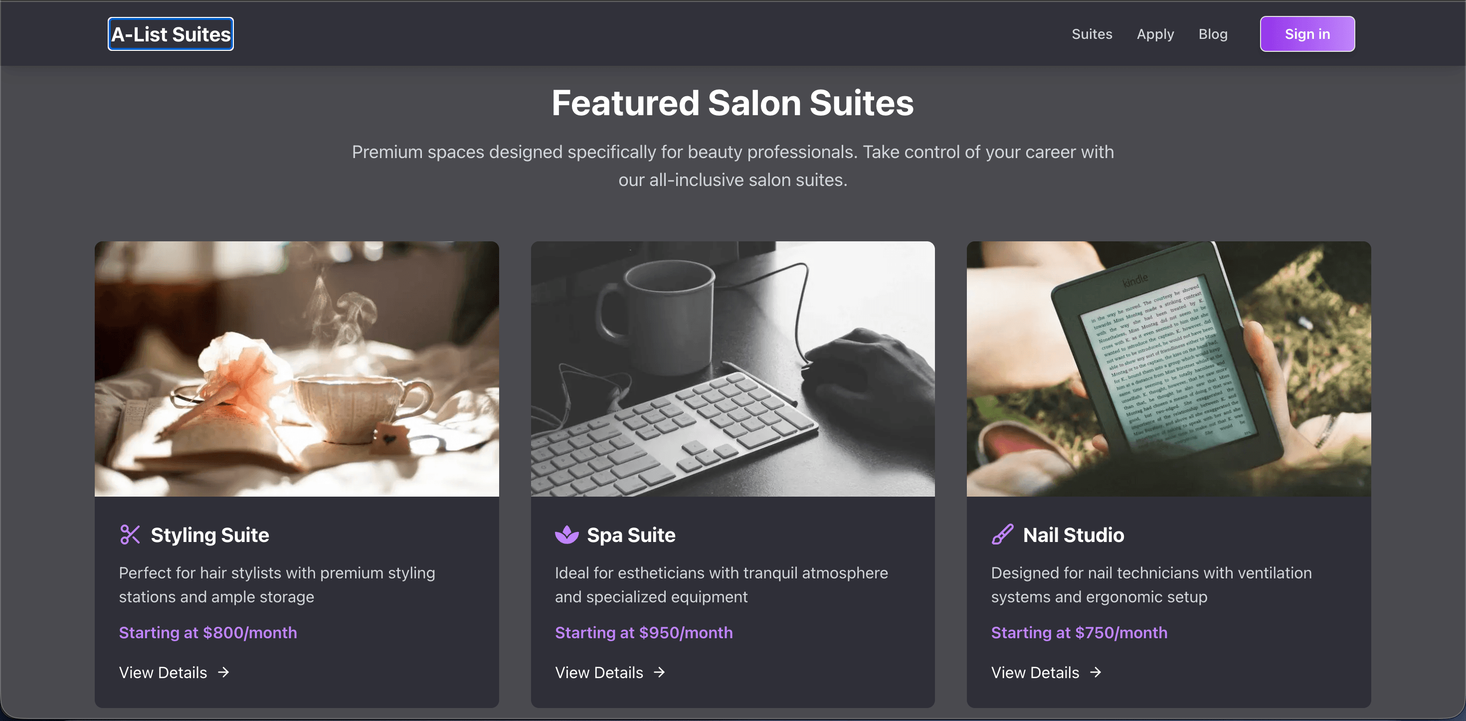 A-List Suites preview